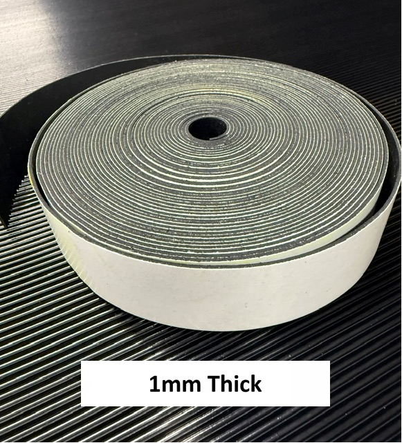 1mm Thick Sticky Back Neoprene Rubber Roll